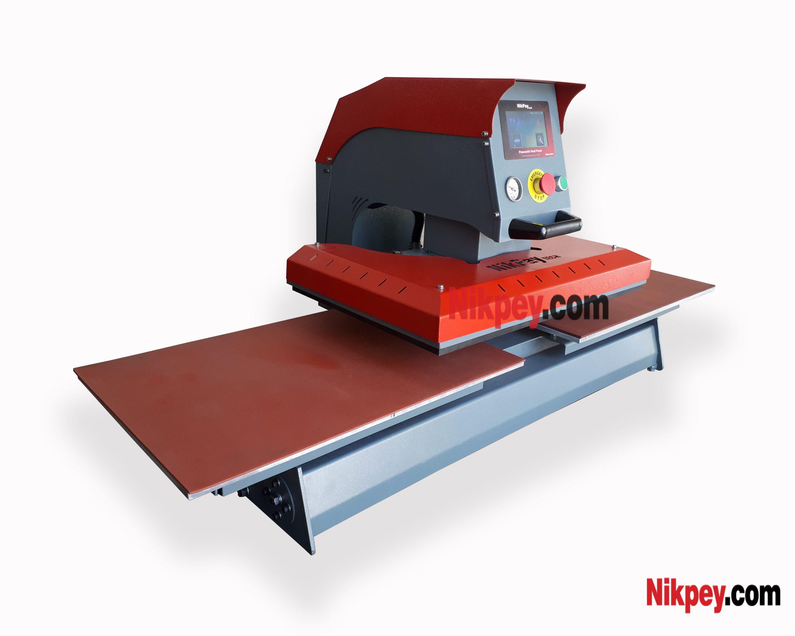 پرس حرارتی پنوماتیک 40 در 60 تاچ