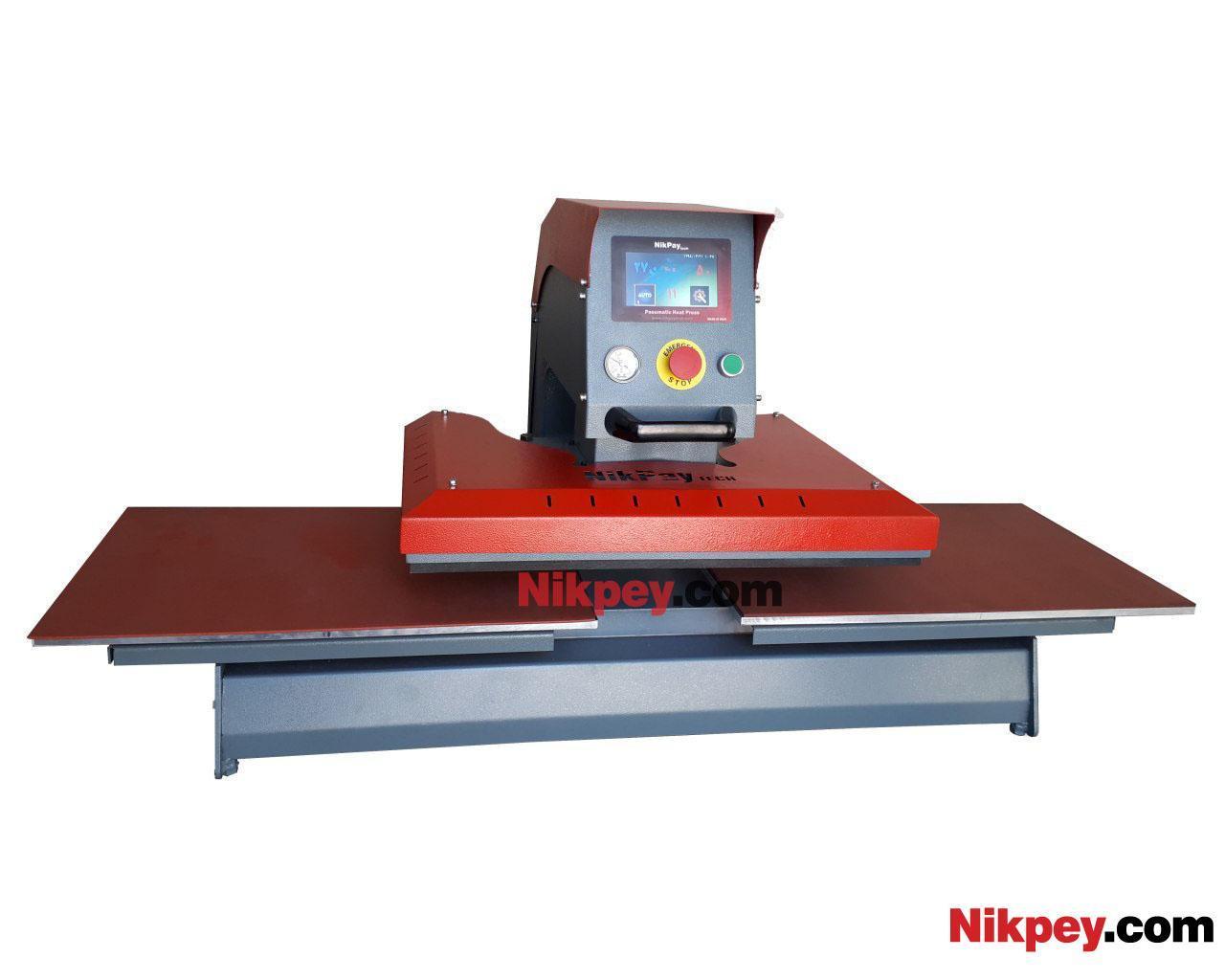 پرس حرارتی پنوماتیک 40 در 60 تاچ