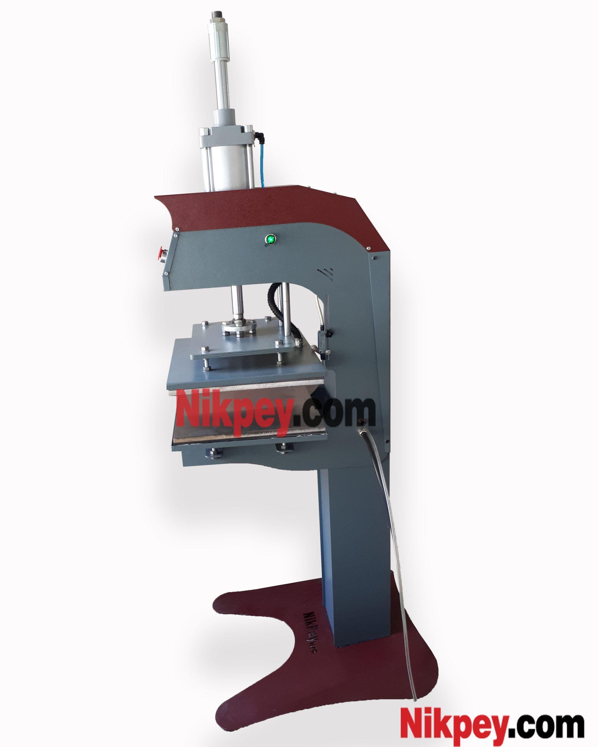 پرس حرارتی دو طرف داغی پنوماتیک 40 در 50