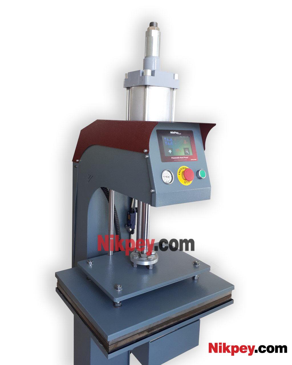 پرس حرارتی دو طرف داغی پنوماتیک 40 در 50